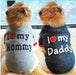 Love Daddy Mommy Hoodie by Furr Baby Gifts Furr Baby Gifts 