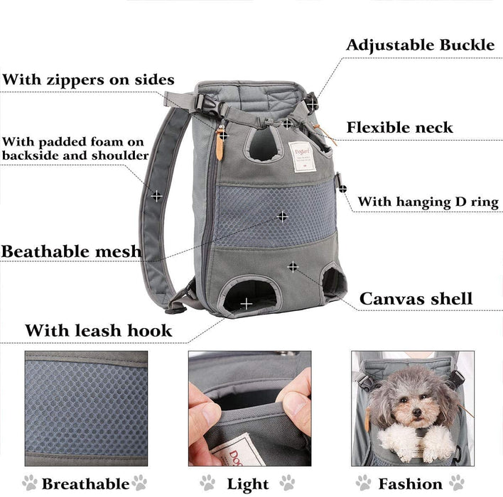 Dog Carrier Front Backpack by Furr Baby Gifts Furr Baby Gifts 