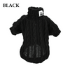 Winter Warm Knitted Turtleneck Sweater for Small Dogs or Cats by Furr Baby Gifts Furr Baby Gifts Black XS (0-2.2 lbs) 