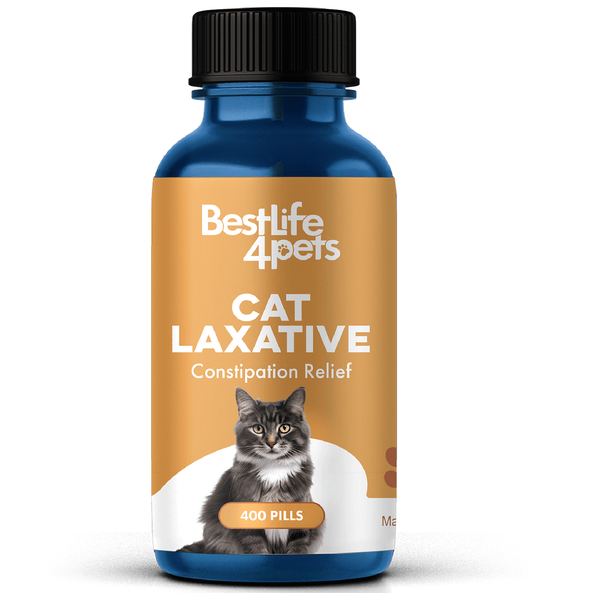 Natural Cat Laxative Constipation Treatment BestLife4Pets