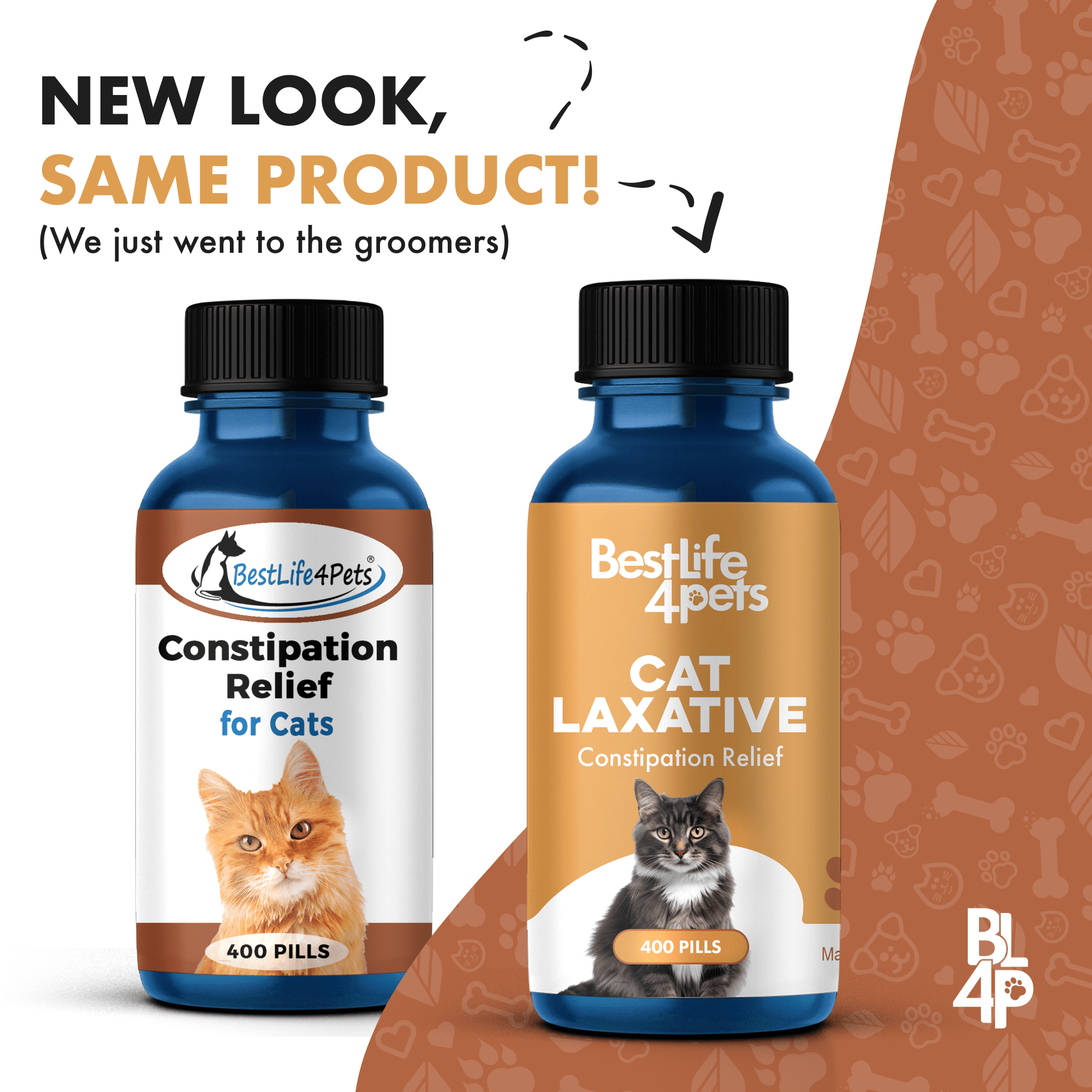 Natural Cat Laxative & Constipation Treatment BestLife4Pets 