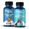 Dog Ear Health & Infection Relief Bundle (Ear Infections, Itching, Redness) BestLife4Pets 