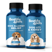 Dog UTI & Bladder Health Bundle (Urinary Tract Infections, Incontinence, Frequent Urination) BestLife4Pets 