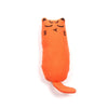 Interactive Cat Grinding Toy with Catnip by Plushy Planet Plushy Planet Orange 