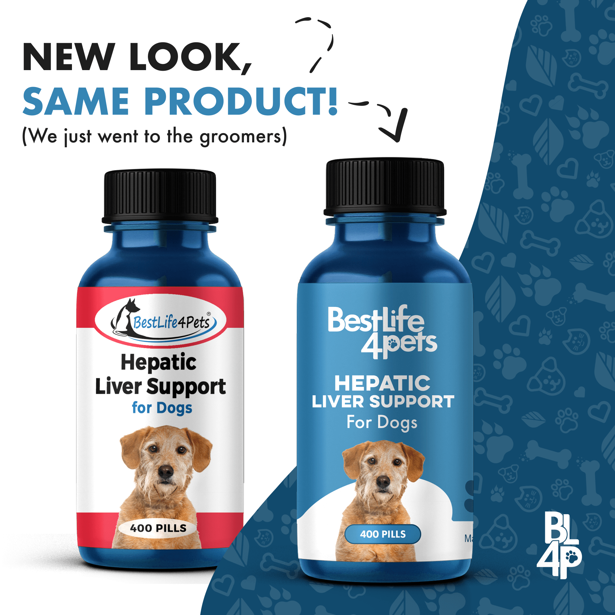 Natural Hepatic Dog Liver Support Tablets BestLife4Pets 