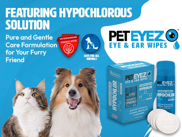 Pet Eyez™️ Eye and Ear Wipe w/ HypoChlor by PetEyez PetEyez 