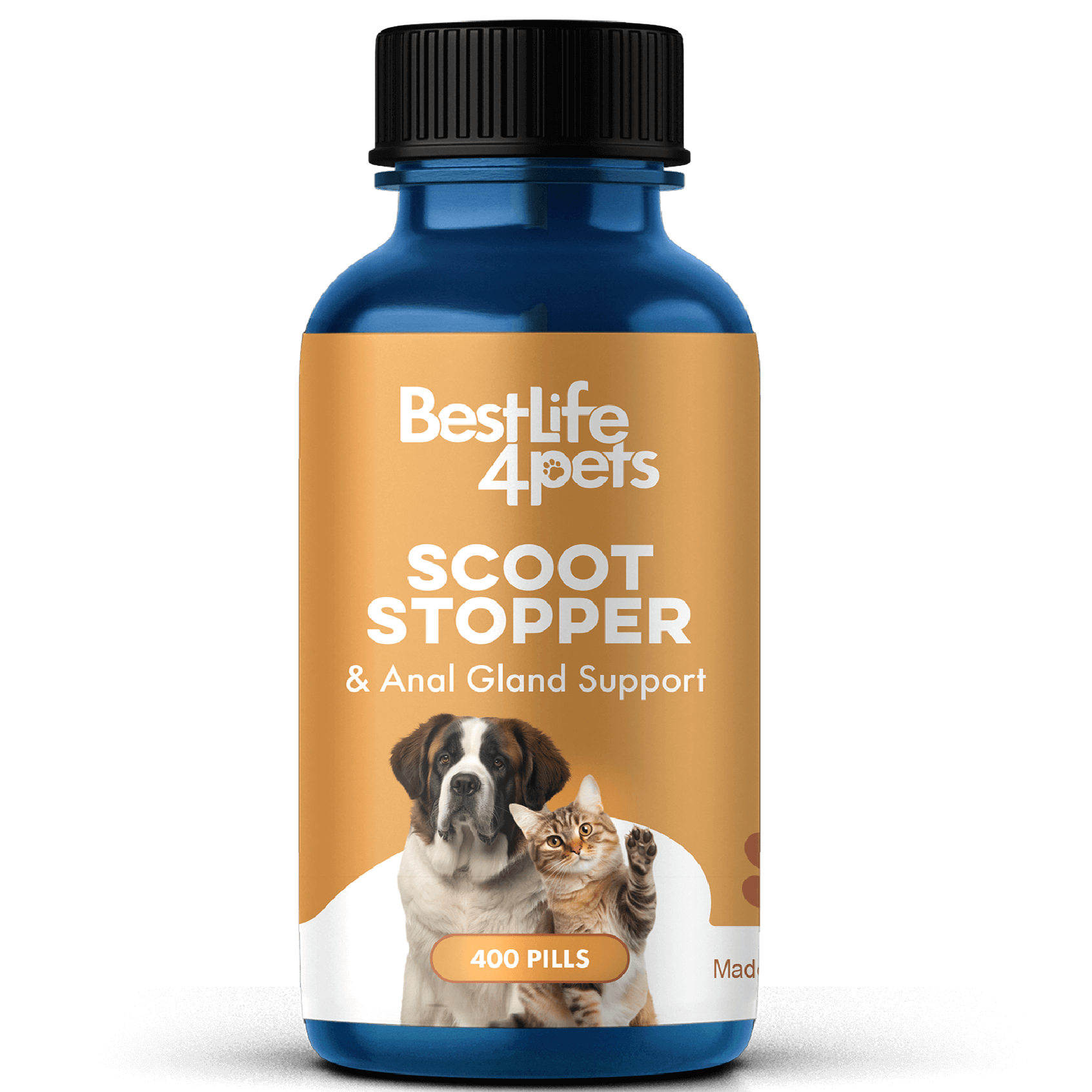 Scoot Stopper & Anal Gland Support for Dogs and Cats BestLife4Pets 