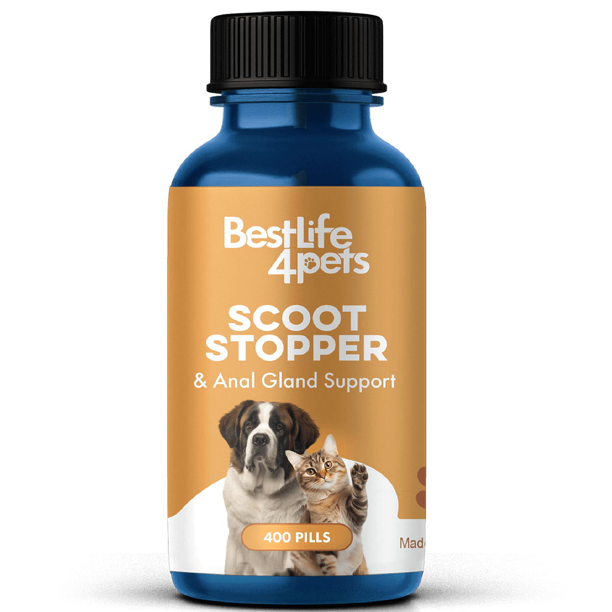 Scoot Stopper and Anal Gland Support for Dogs & Cats // BestLife4Pets