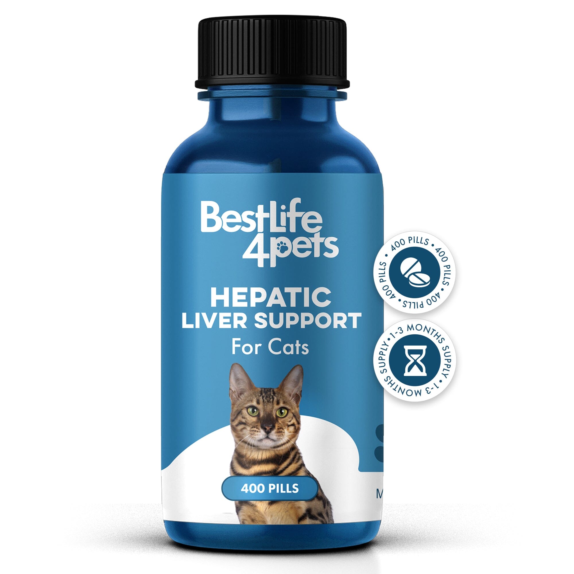 Cat Liver Health & Immune Support Bundle (Liver Function, Detox, Immune Support) BestLife4Pets 