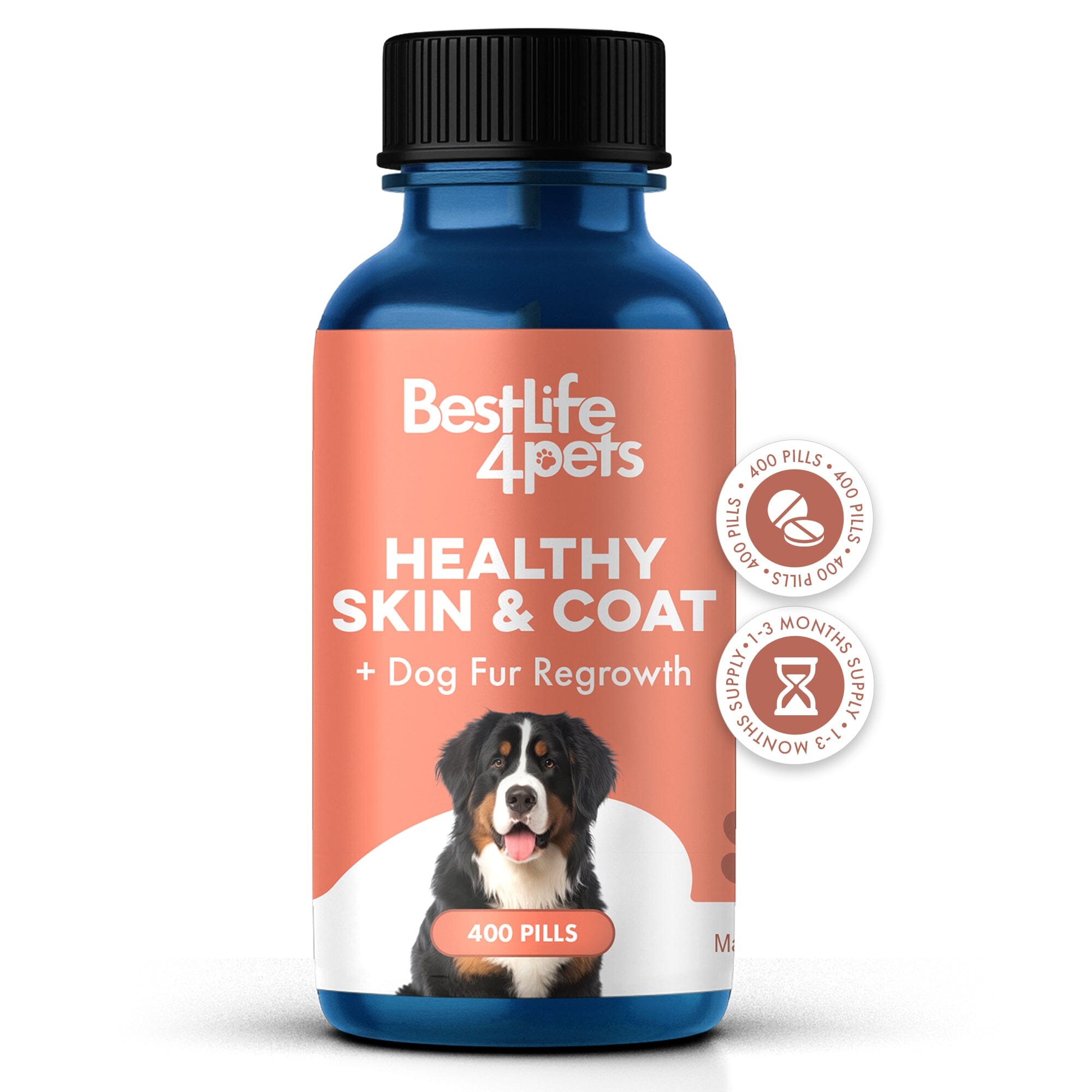 Dog Skin & Coat Health Bundle (Itchy Skin, Shedding, Dandruff) BestLife4Pets 