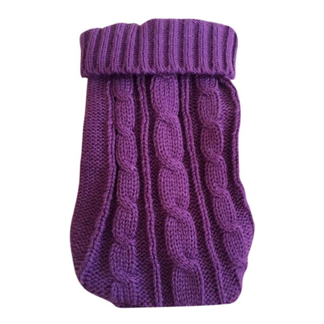 Cute Pullover Sweater for Small and Medium Dogs by Dach Everywhere Dach Everywhere Purple XXXL 