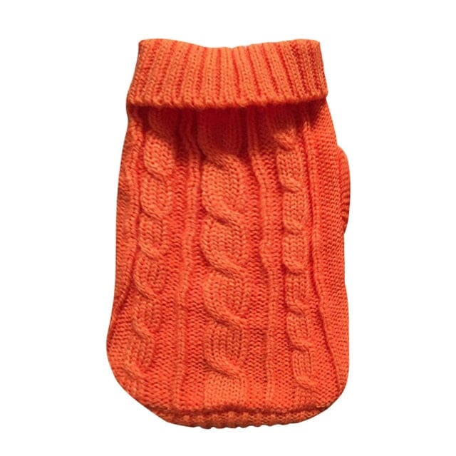 Cute Pullover Sweater for Small and Medium Dogs by Dach Everywhere Dach Everywhere Orange XL 