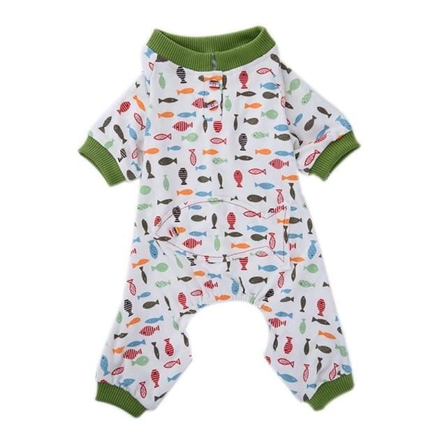 Dach Everywhere™ Cartoon Dog Pajamas by Dach Everywhere Dach Everywhere E S 