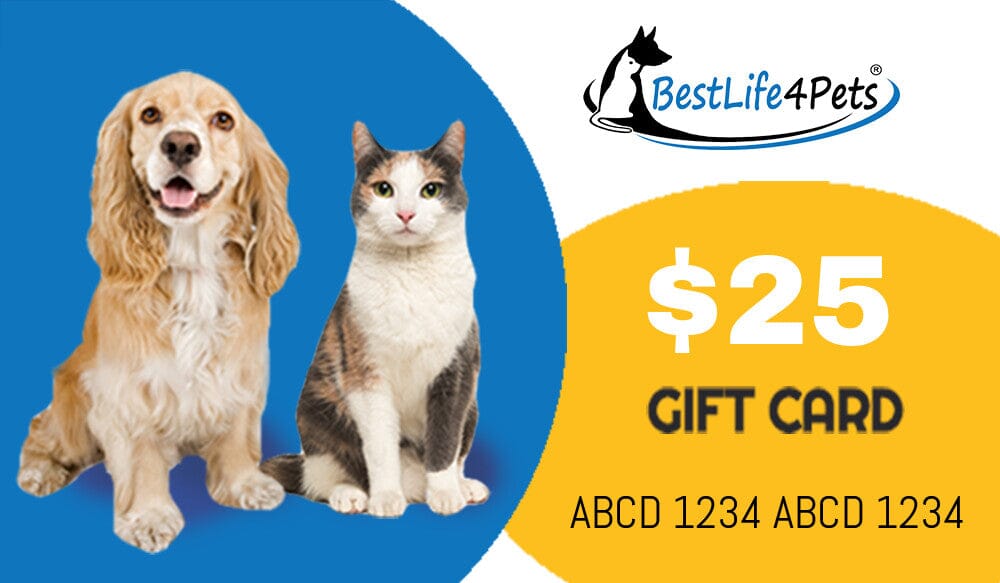 BestLife4Pets Pawsome Gift Card iziGift BestLife4Pets $25 